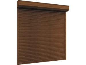 Рулонные ворота утепленные из профиля RH77M 4500x1600