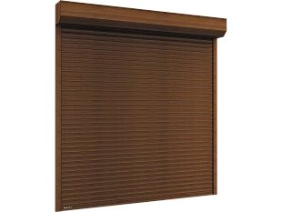 Рулонные ворота утепленные из профиля RH77M 3500x2500